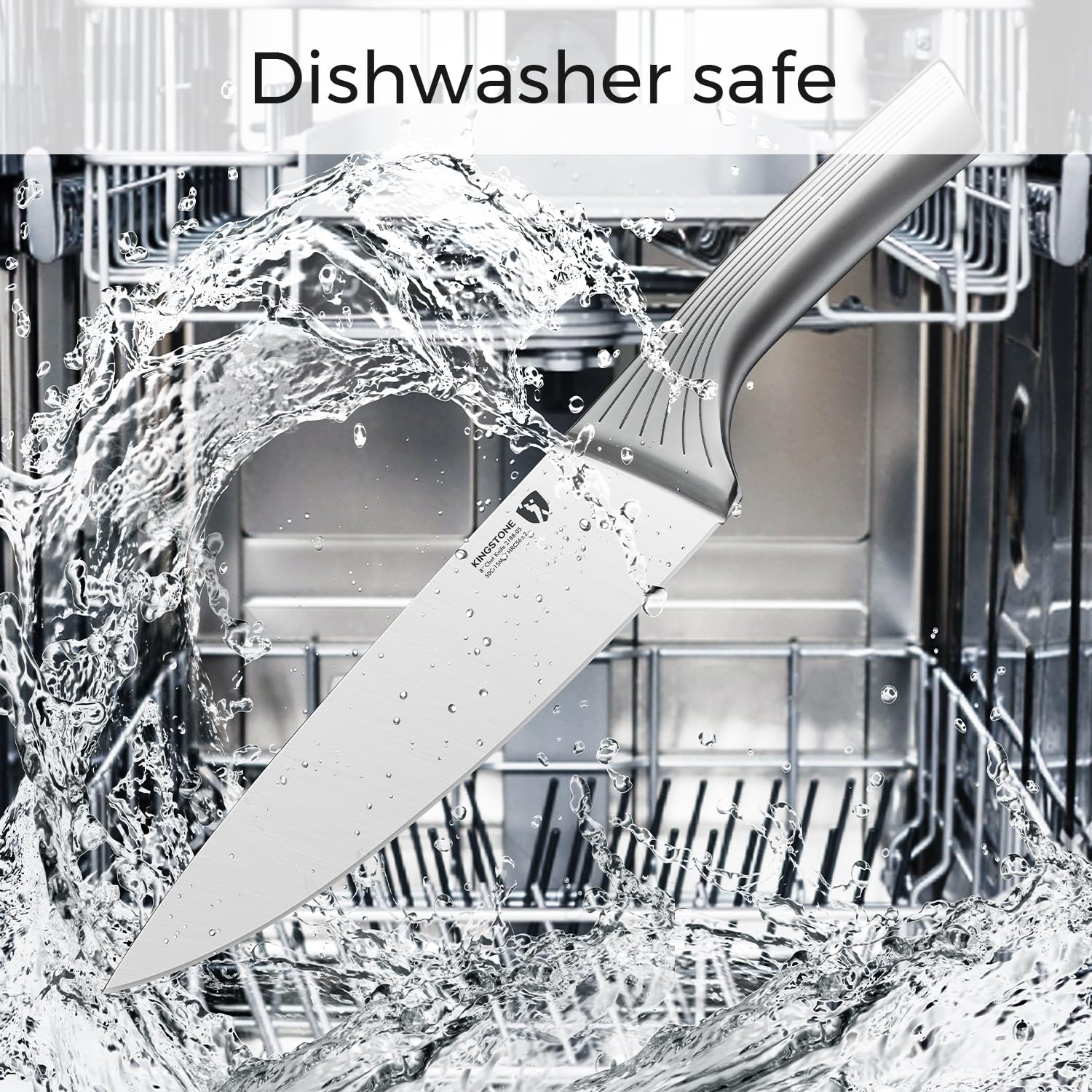 KINGSTONE ergonomic, non-slip handle providing secure control while cutting