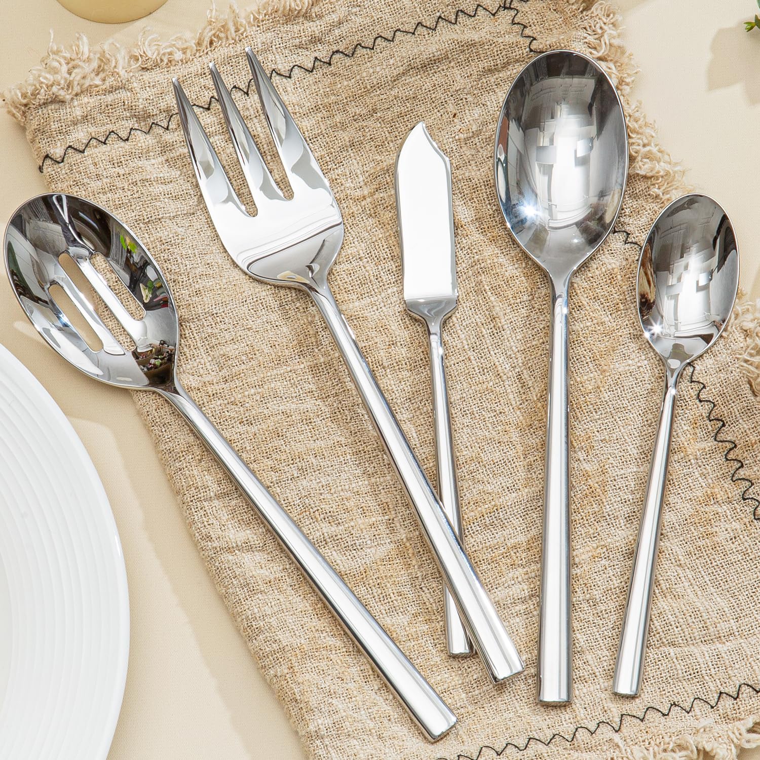 Kingstone forged 18/0 stainless steel close-up highlights durability and corrosion resistance.