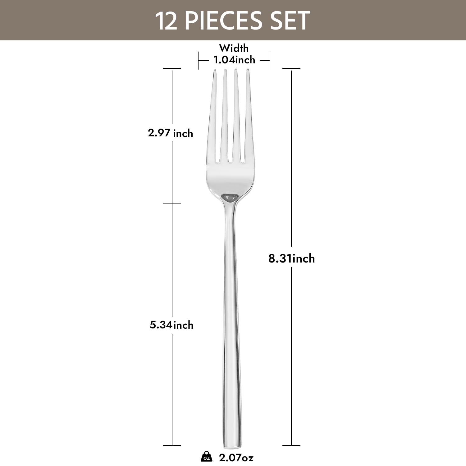 KINGSTONE forged stainless steel closeup showing durable construction and a smooth edge.