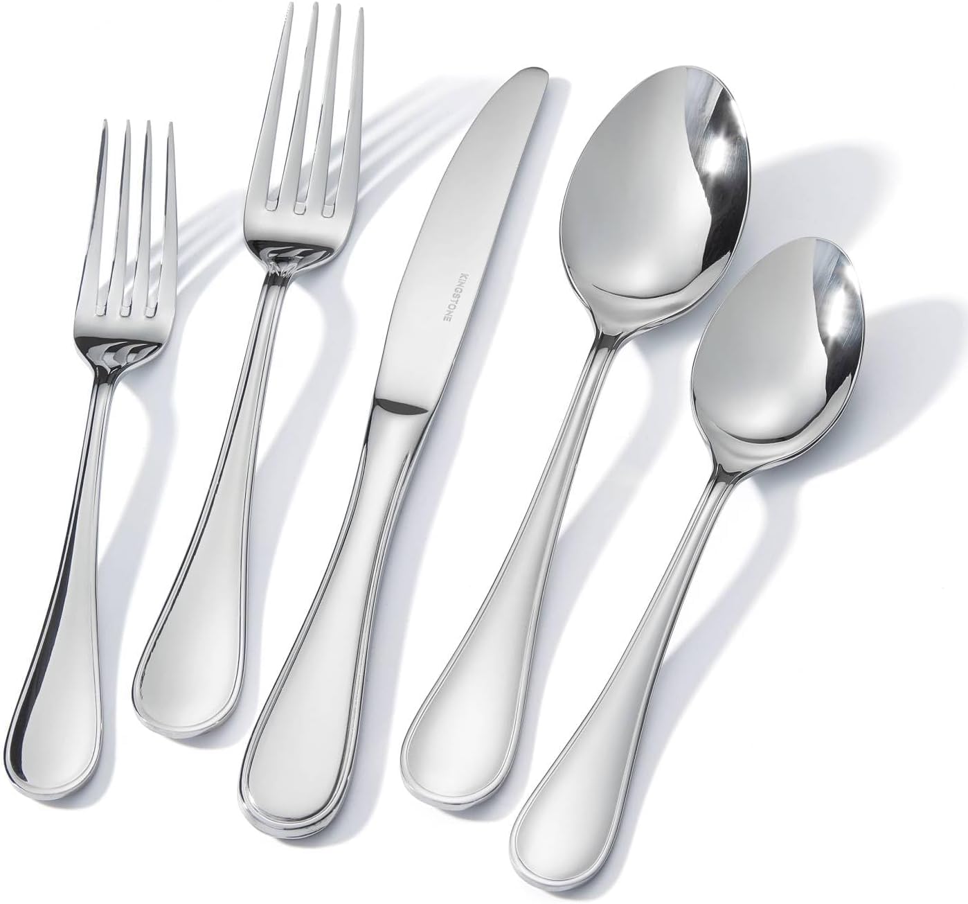 KINGSTONE gift-ready silverware set ideal for weddings or hotels