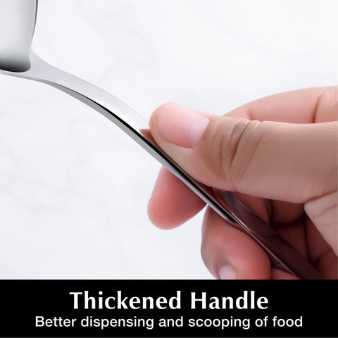 Comfortable-weight KINGSTONE utensils shown in hand for durable everyday use