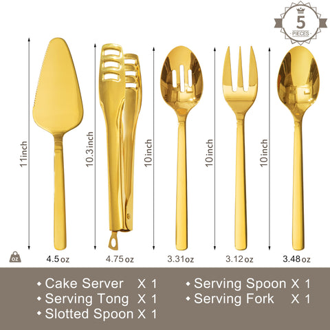 Kingstone serving spoon offers balanced weight for effortless serving.