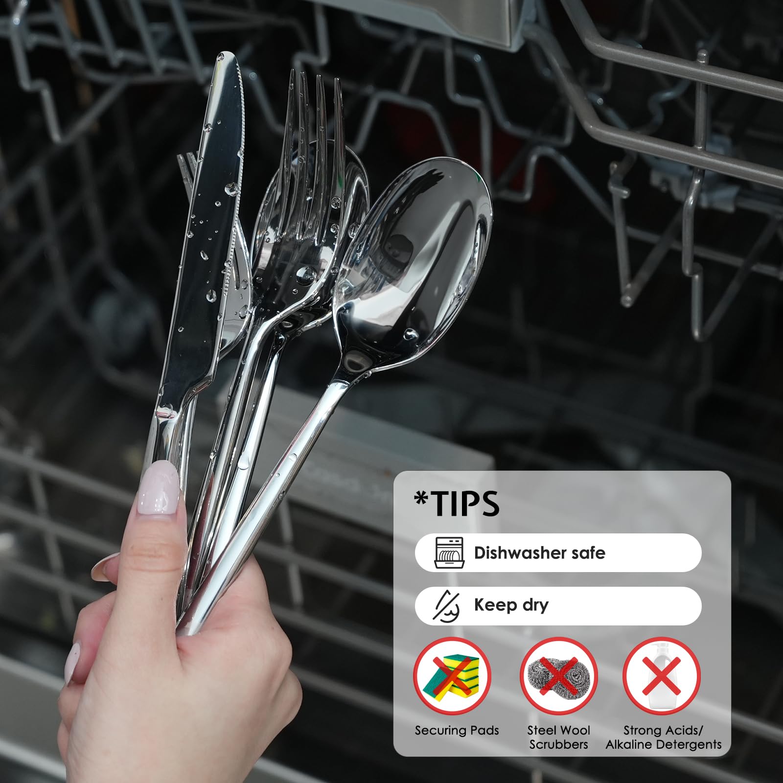 Kingstone service for eight supports family meals and celebrations.