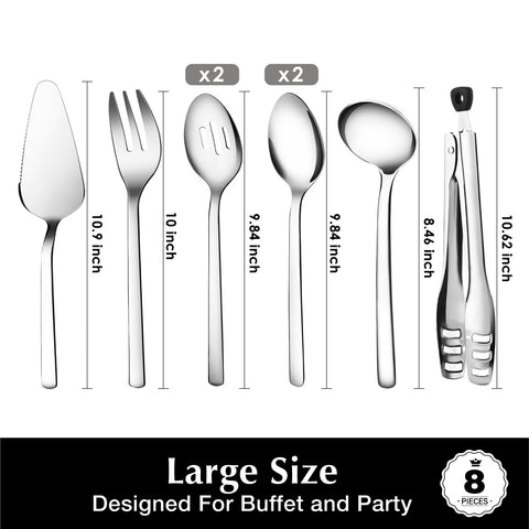 Kingstone serving tongs with precise grip for easy serving.