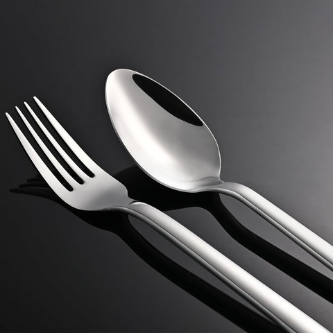 KINGSTONE silverware with elegant design suits daily dining and special occasions.