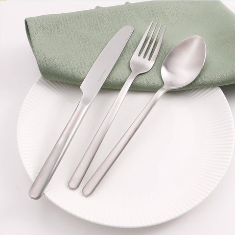 KINGSTONE silverware set salad fork 6.7 inches, perfect for greens and appetizers.