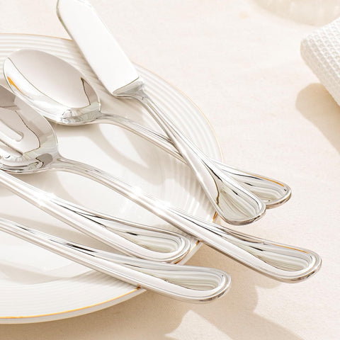 KINGSTONE teardrop serving tongs designed for steady grip