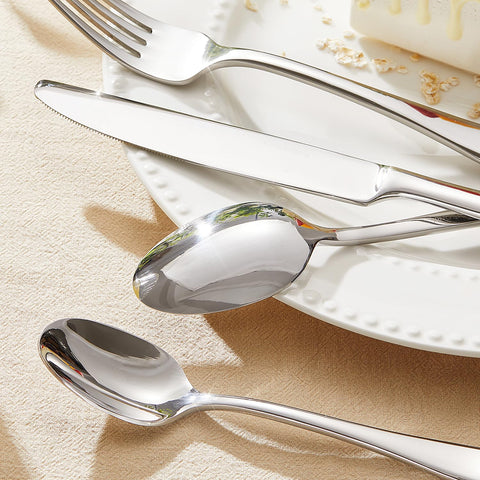 Kingstone teaspoon with balanced weight for coffee and desserts