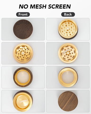 KINGTOP ergonomic handle provides comfortable grip during grinding