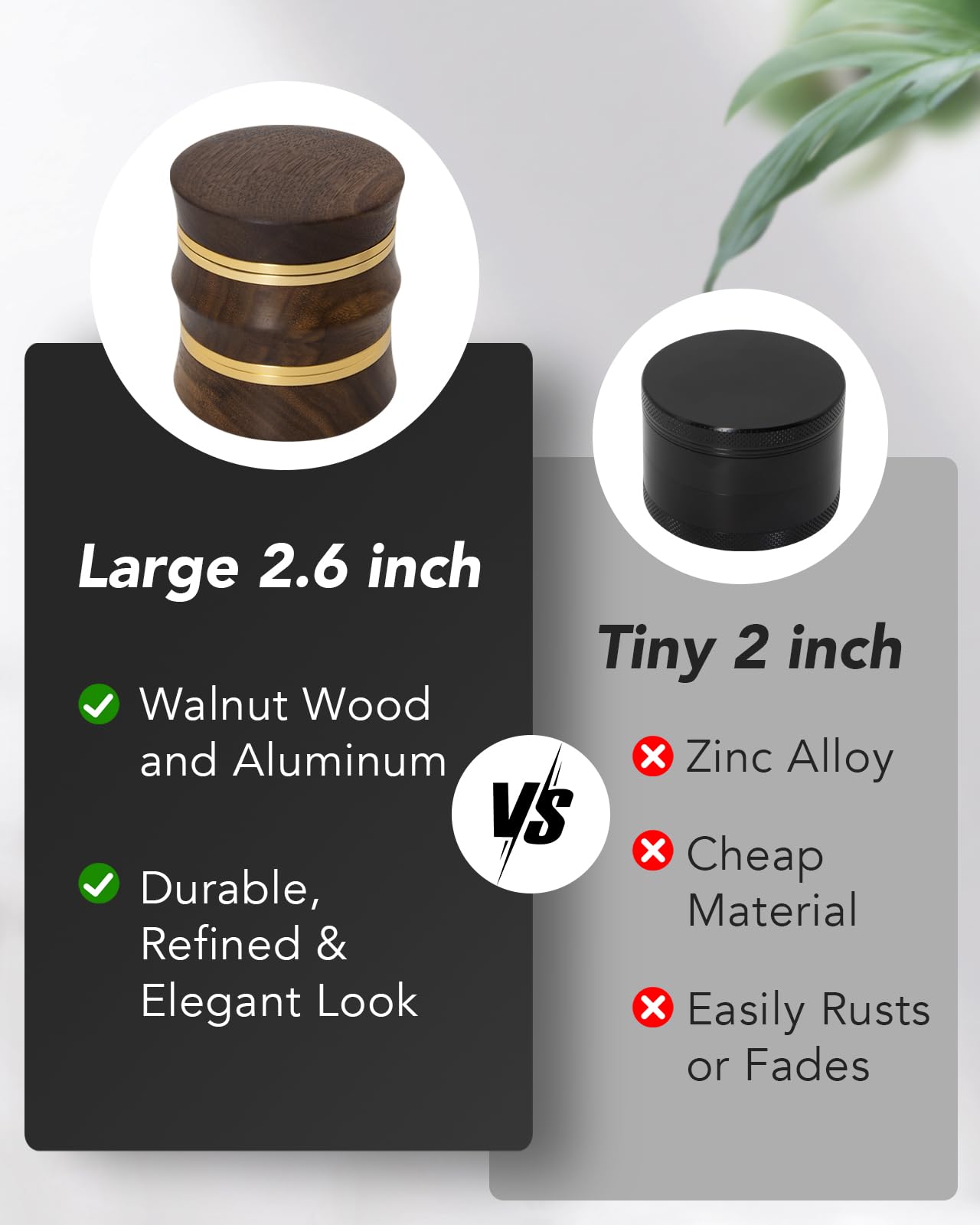 KINGTOP precision gears ensure a smooth, consistent grind