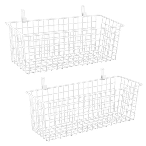 KINLINK extra-large hanging basket side view for easy access and clutter control.