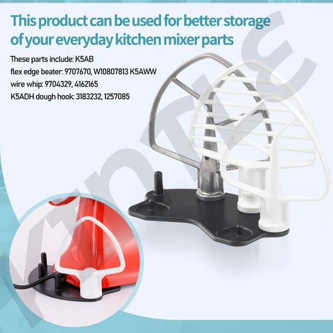 KINTLE ready-to-use with Kitchenaid mixer for a tidy workspace.