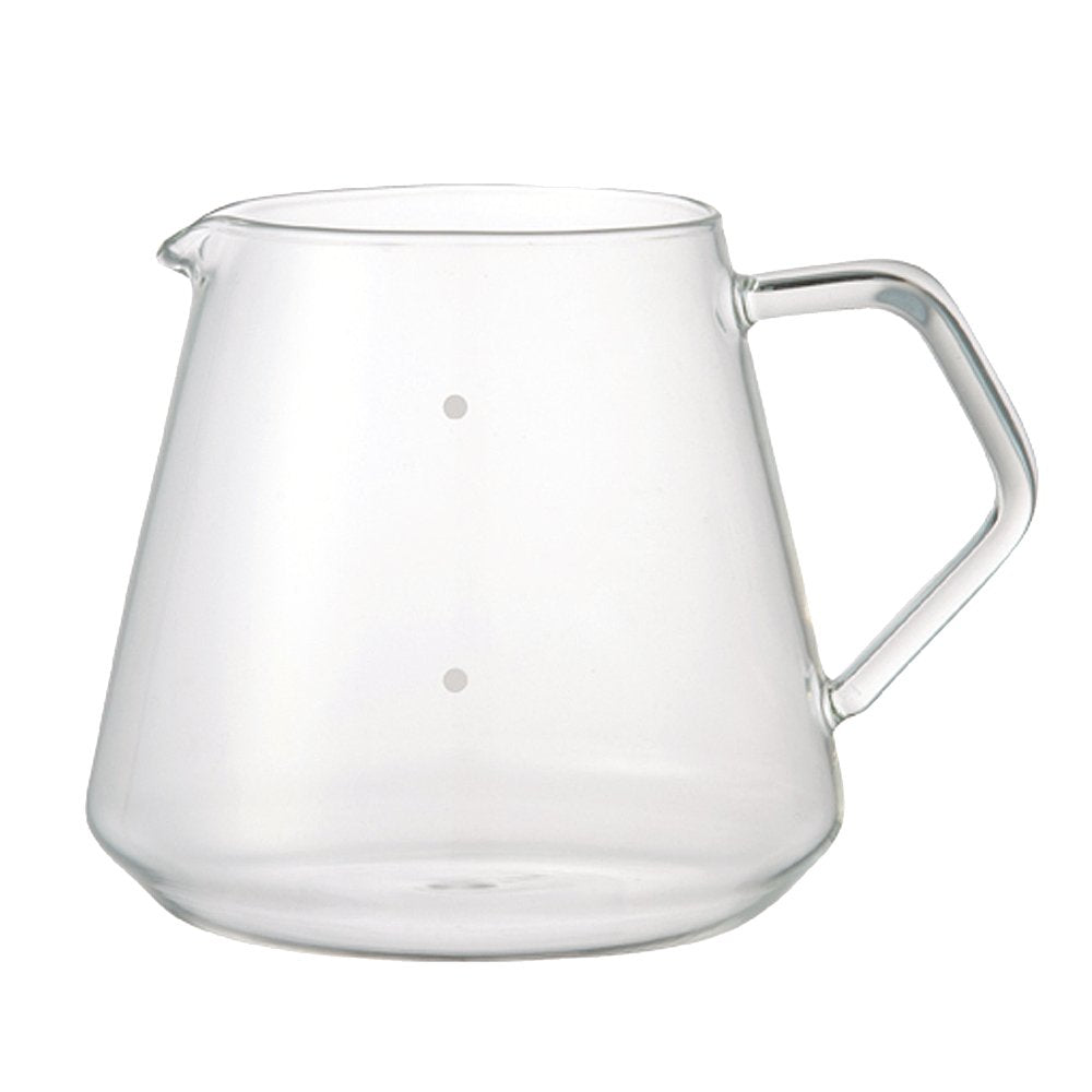 KINTO SCS-S02 coffee server front view shows clear capacity for precise pours