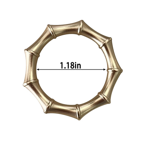 Kintyno napkin rings elevate casual brunch with a touch of refined shine