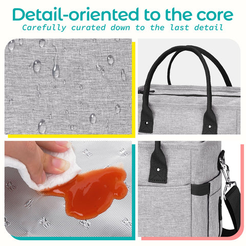 KIPBELIF easy-clean exterior makes post-work cleanup quick and simple