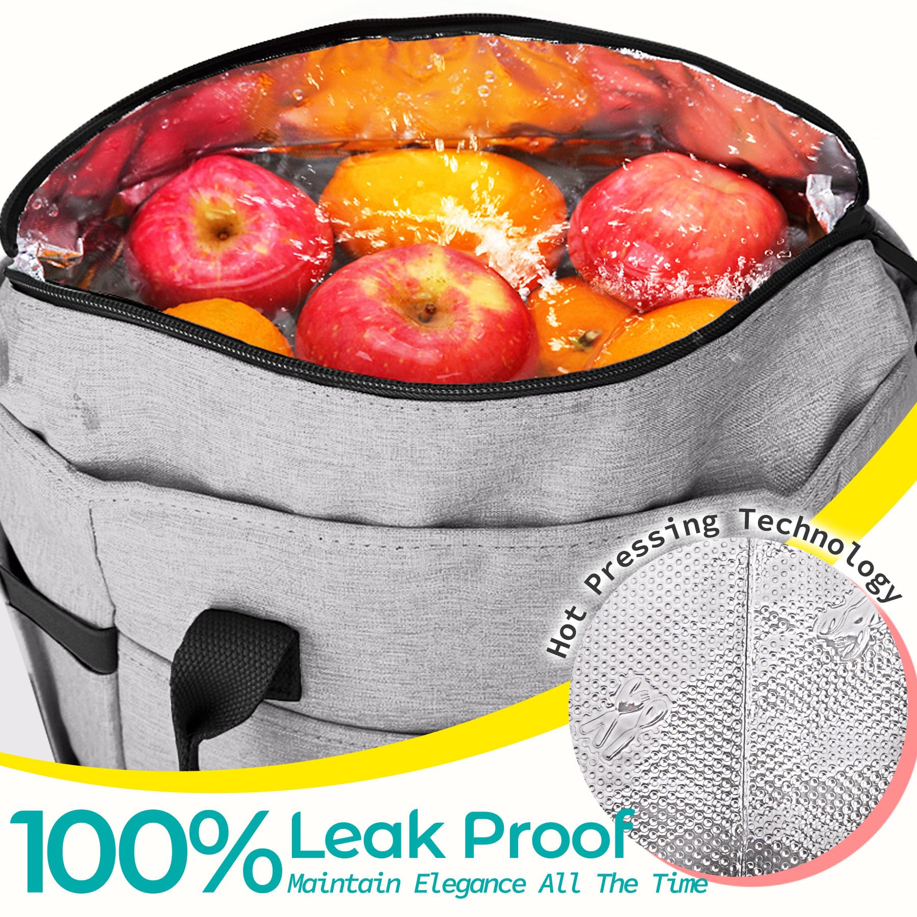 KIPBELIF reinforced handles and zippers highlight durability for daily use