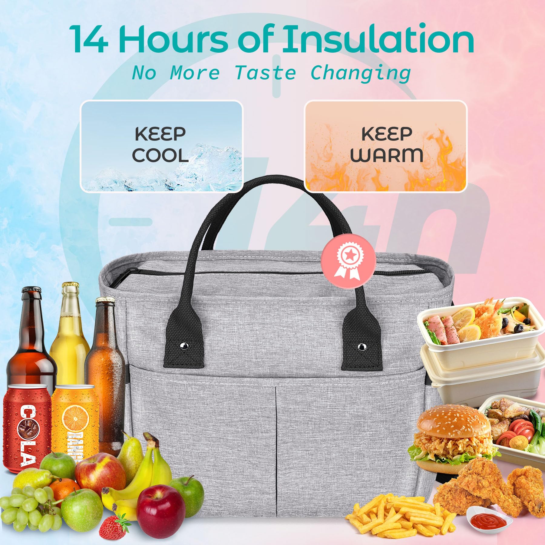 KIPBELIF water bottle holder and outer pocket simplify hydration and easy access
