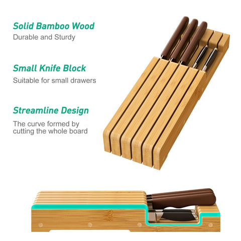 Kiplant compact drawer organizer to maximize drawer utility