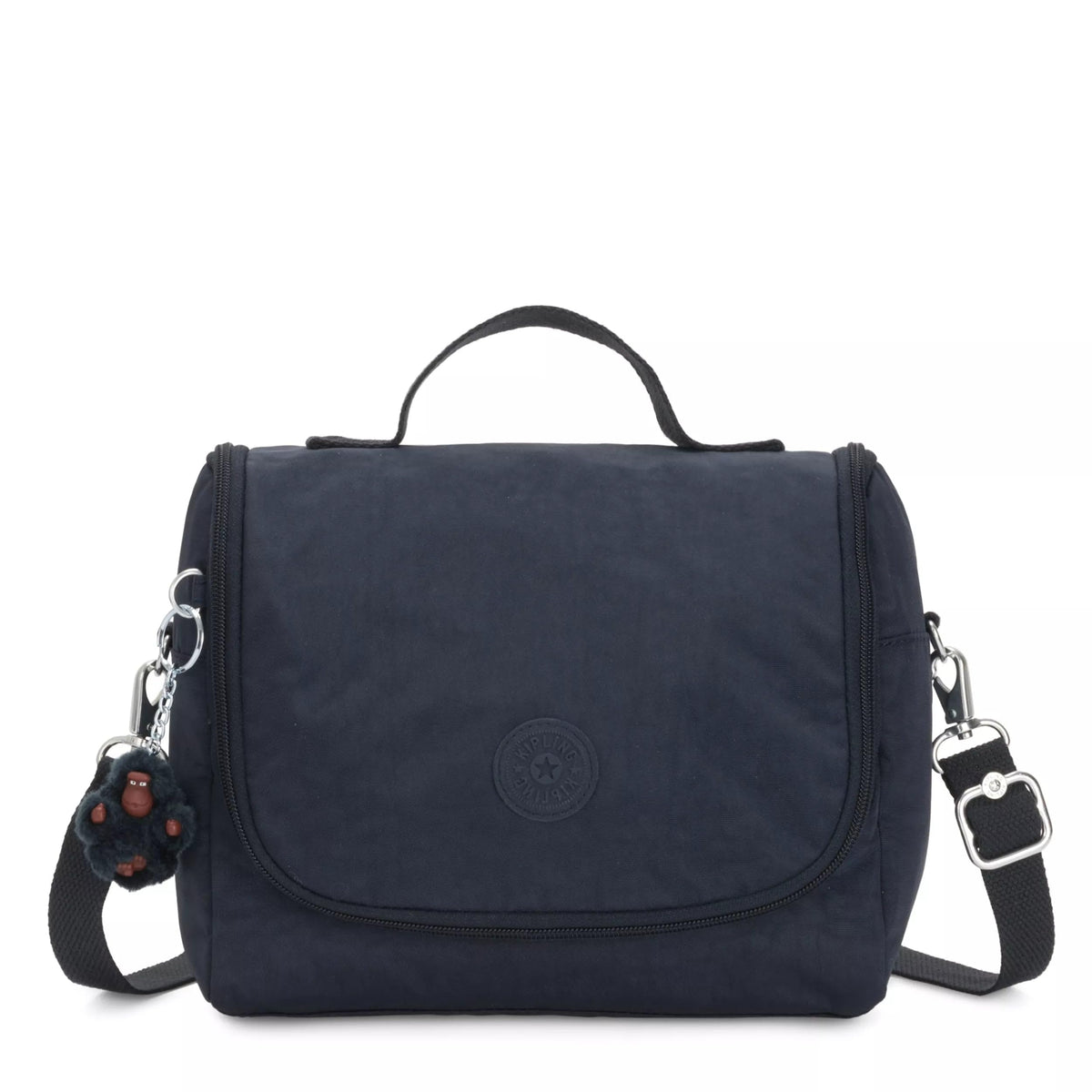 Kipling Kichirou lunch bag interior keeps meals organized and fresh on the go.