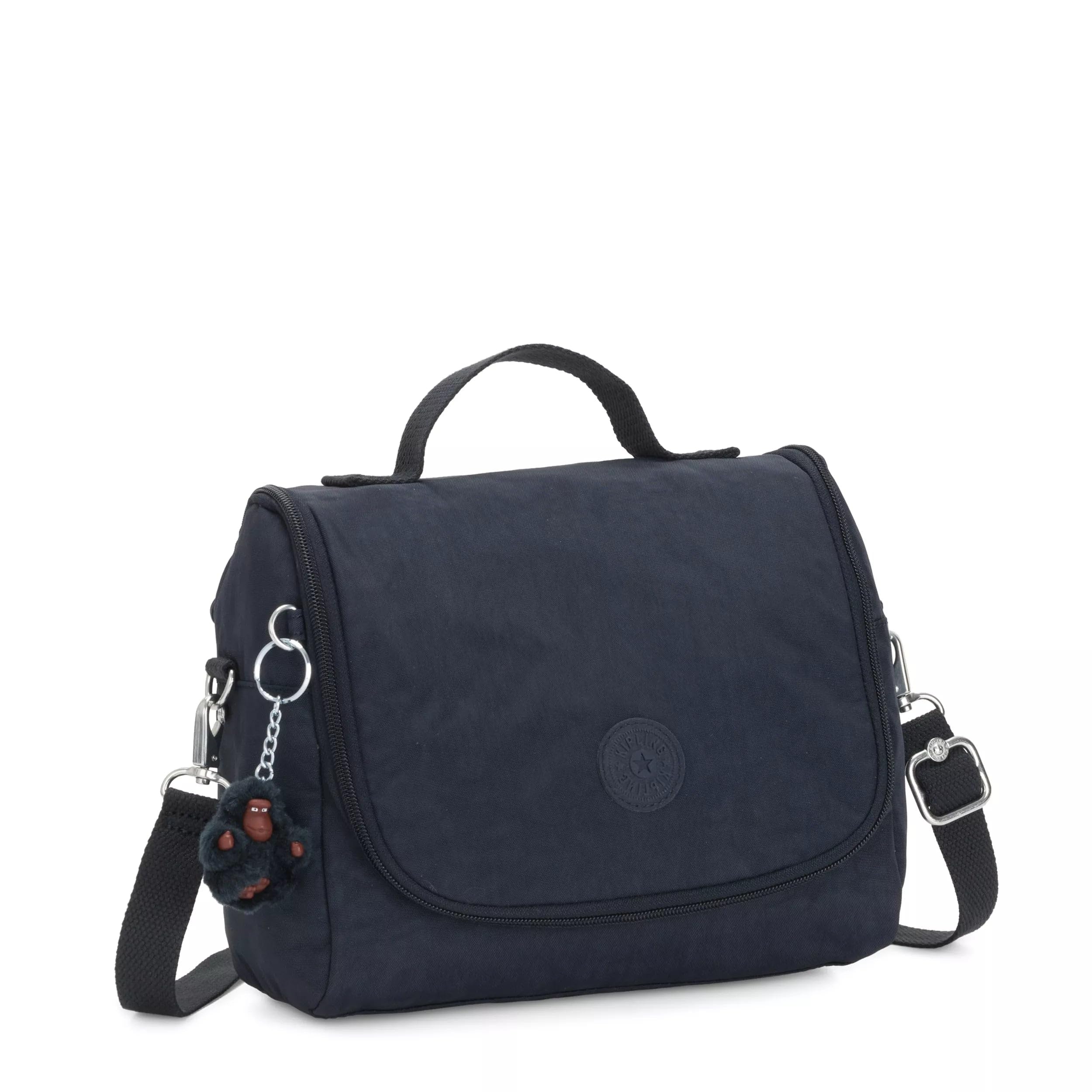 Kipling Kichirou lunch bag netted lining promotes airflow and quick drying.