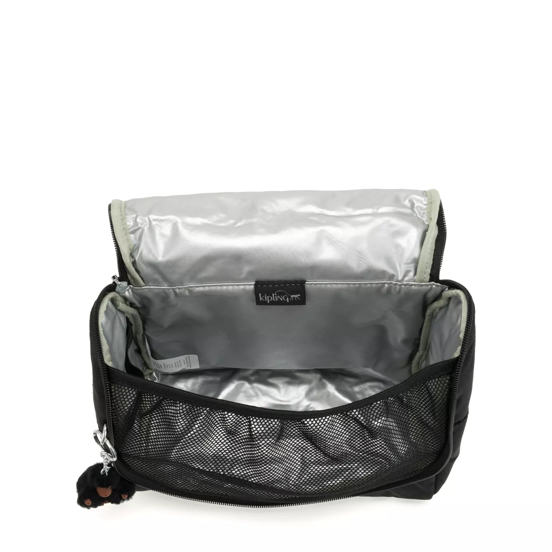 Kipling Kichirou lunch bag trolley sleeve enables easy travel.