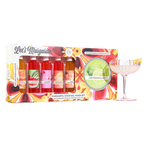 Kiri & Sons gift box margarita set makes a thoughtful party present.