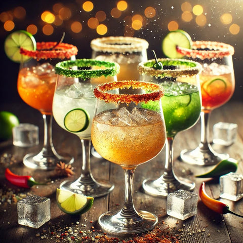 Kiri & Sons lemon drop sugar salt rim adds tangy sparkle to drinks.