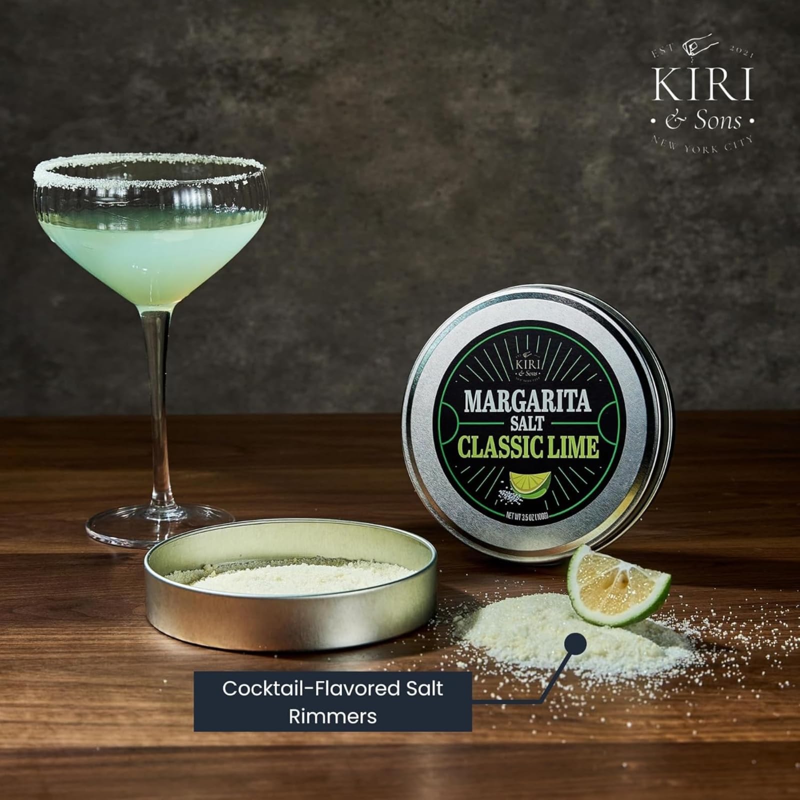 Kiri & Sons professional-looking presentation for at-home cocktails.