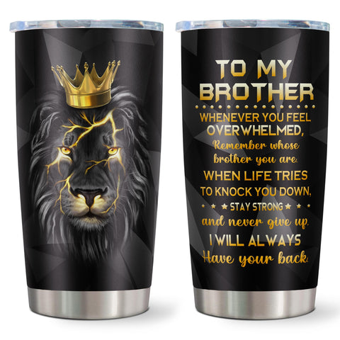 Kirusel brother 20oz tumbler gift, stylish and practical for special occasions.