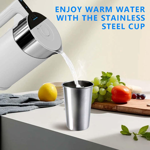 KISEER cups on a dining table for everyday meals.
