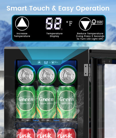 Kismile whisper-quiet compressor preserves drink quality without noise.