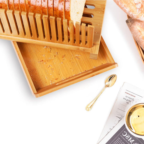 Kiss Core bread slicer with 8-inch knife for precise loaf slicing