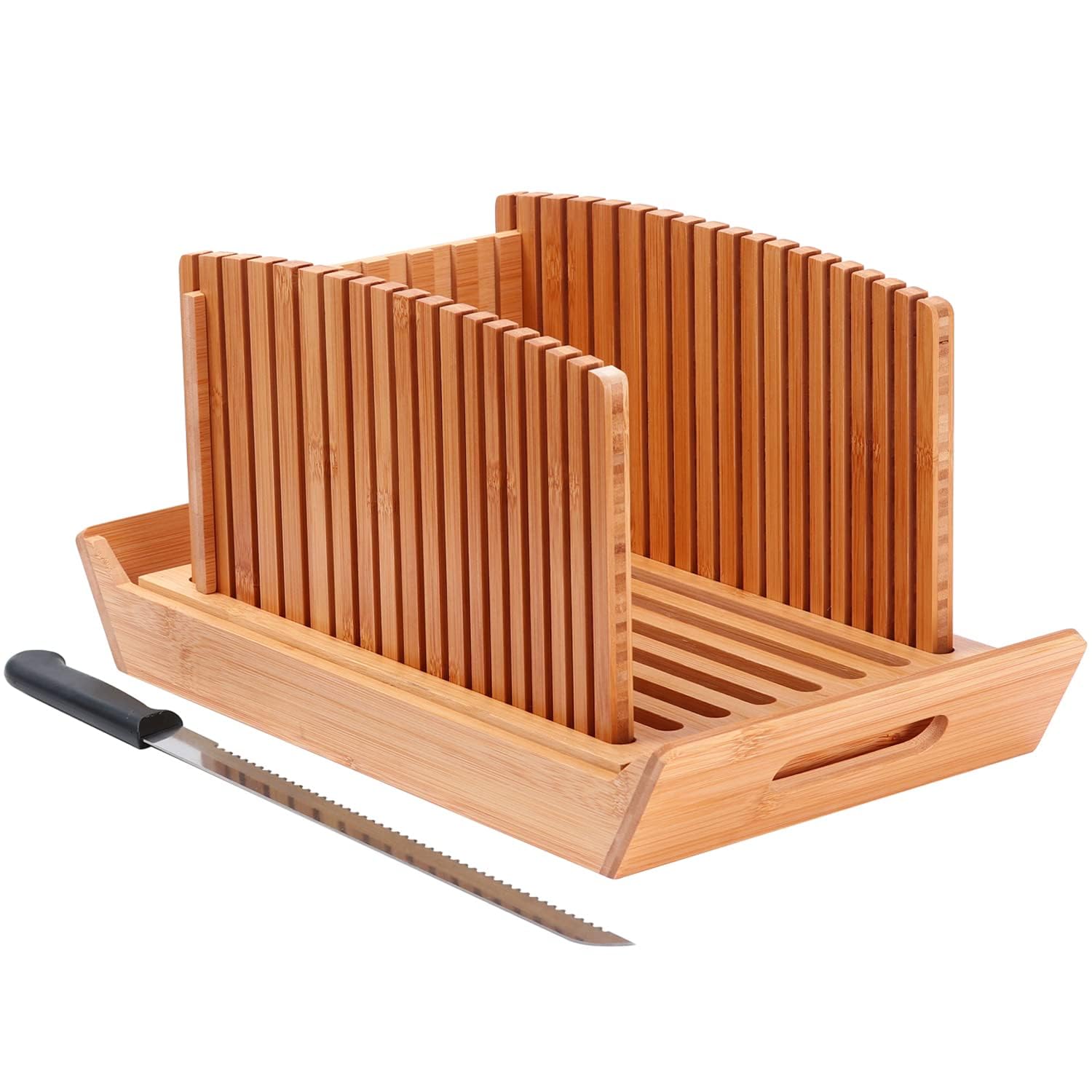 Kiss Core bread slicer assembly shows a compact, sturdy setup for home baking.