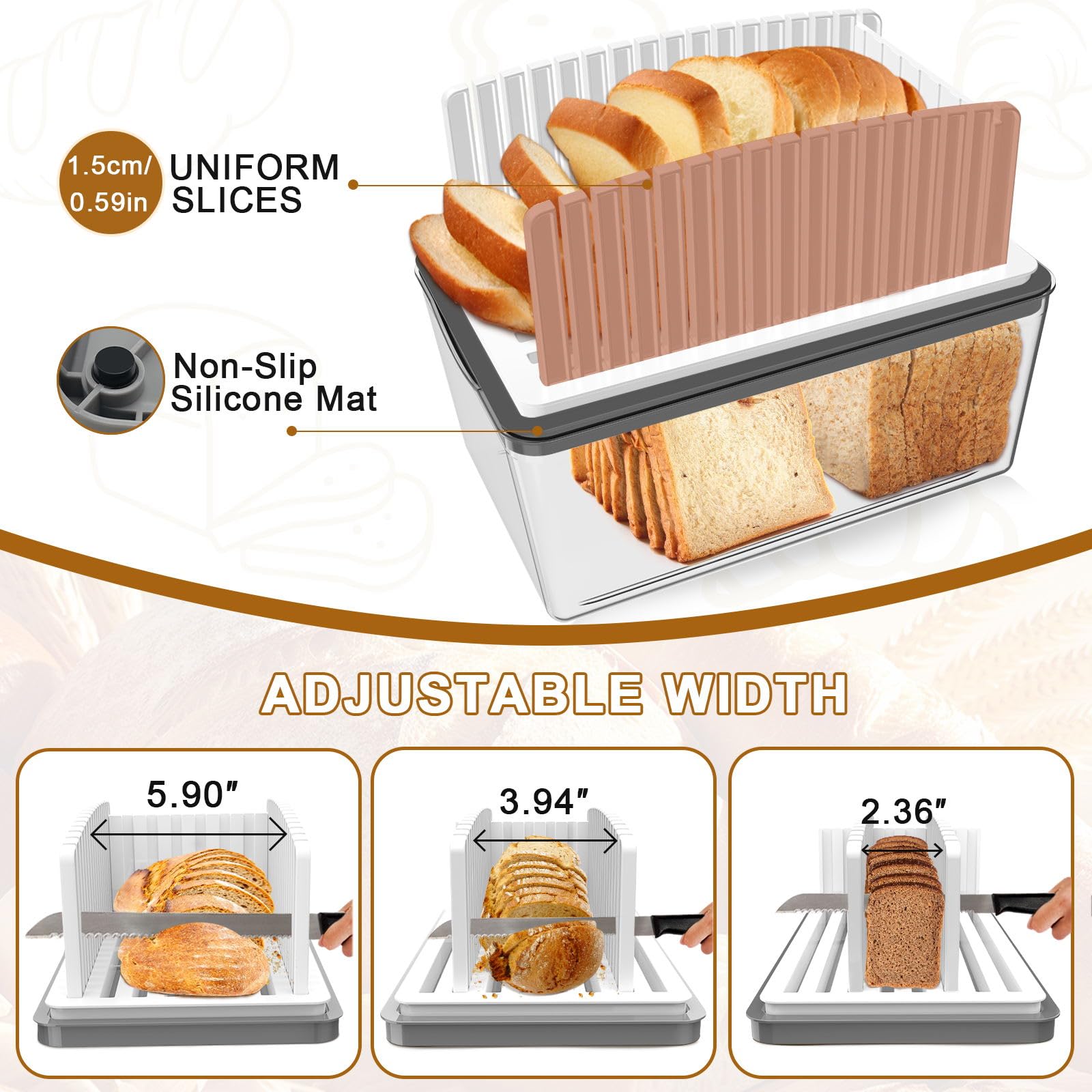 Kiss Core foldable cutting guide in compact kitchen setup.