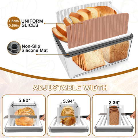 Kiss Core foldable cutting guide in compact kitchen setup.