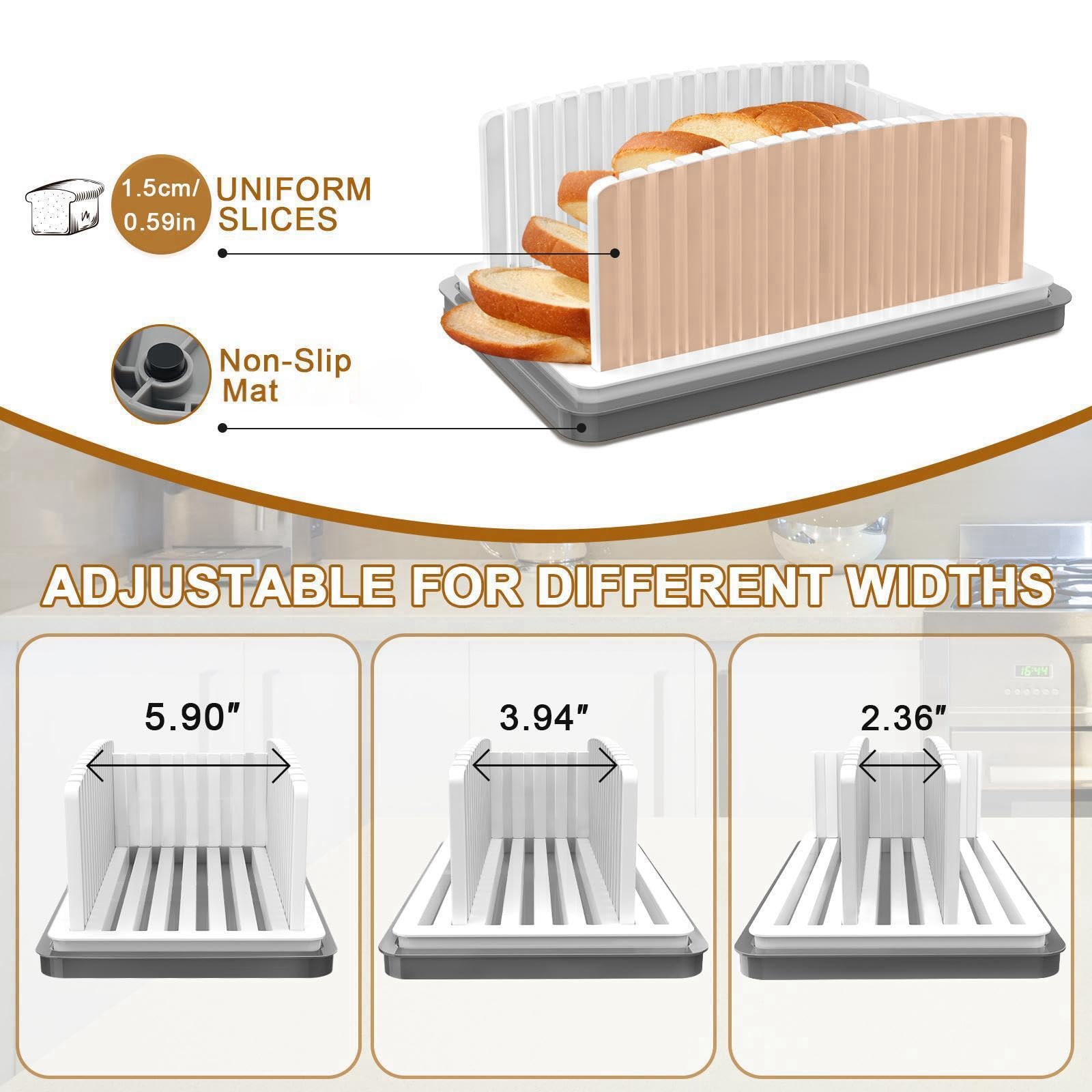 Kiss Core crumb tray catches crumbs for a tidy counter