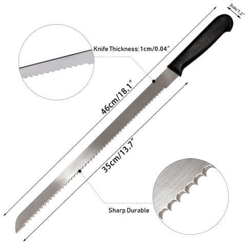 Kiss Core plastic handle provides a secure, comfortable grip during slicing.