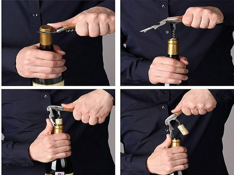 Kit-Home bar-ready wine key kit for servers and sommeliers