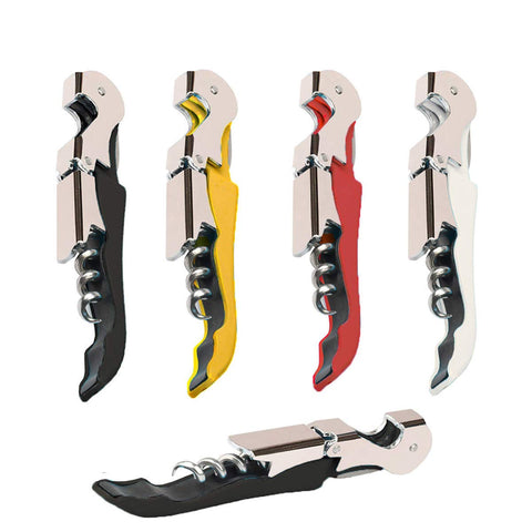Kit-Home professional waiter corkscrew set with ergonomic grip for fast bottle opening.
