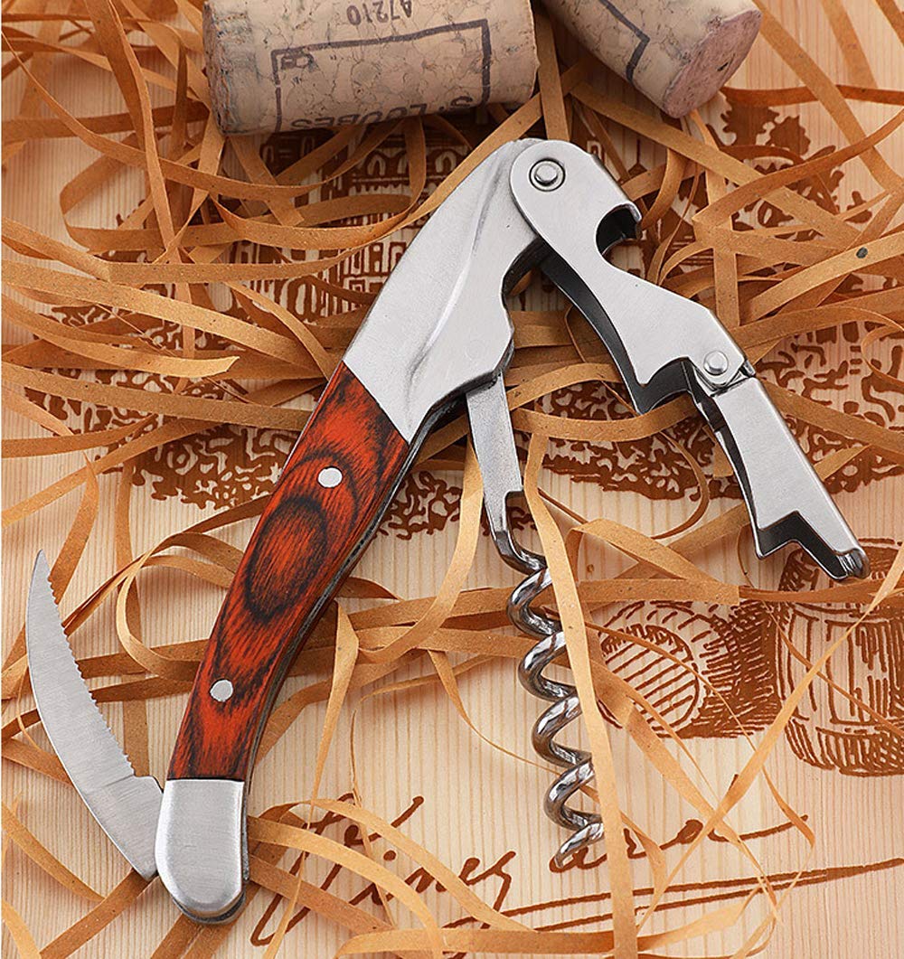 Reinforced hinges on Kit-Home corkscrew for durable performance