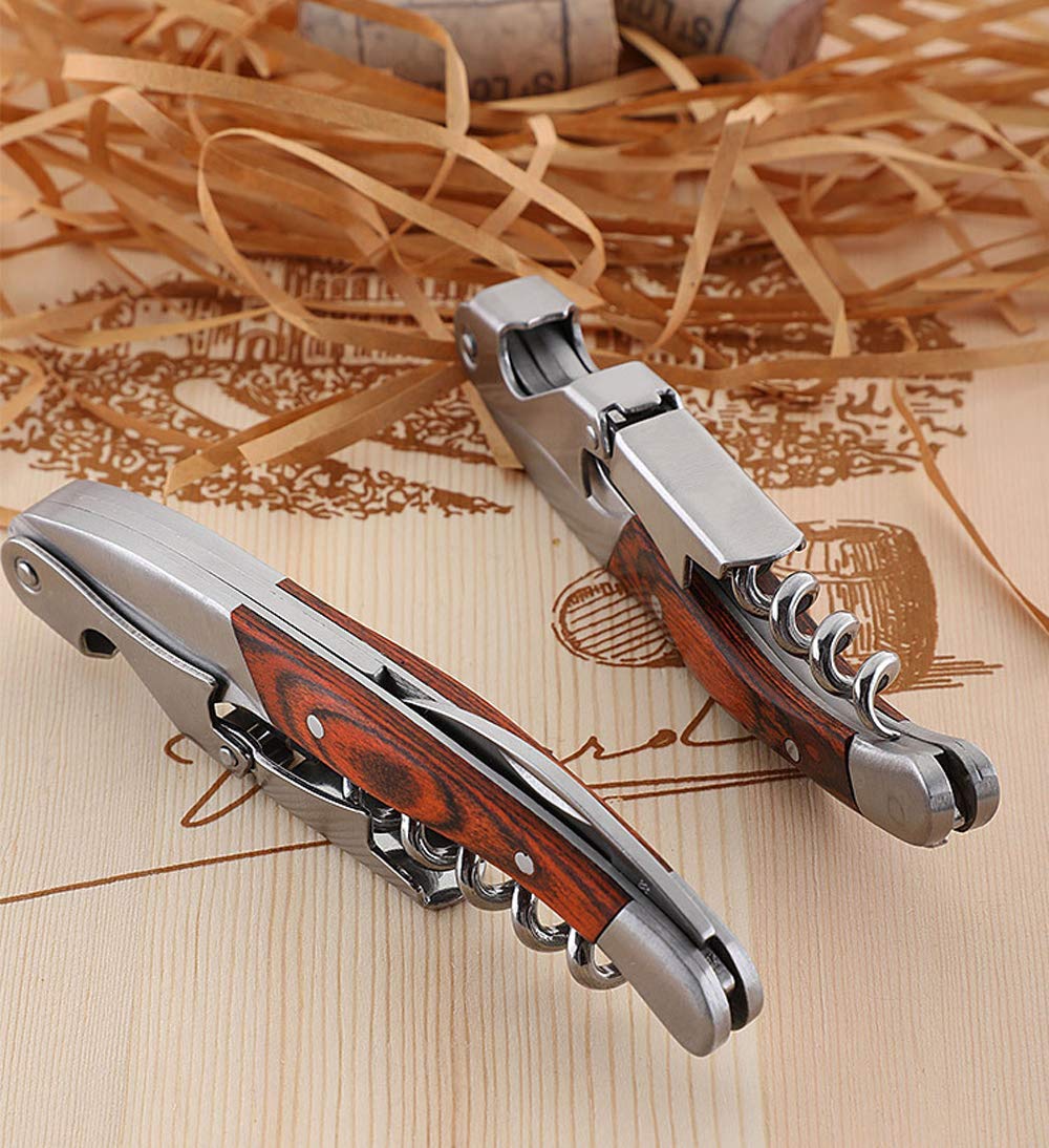 Three-pack Kit-Home waiter corkscrews ready for bar service