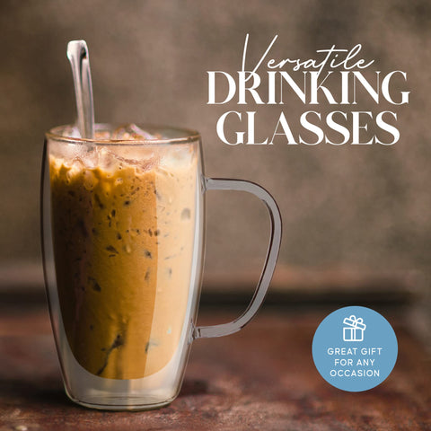 Kitchables elegant two-mug set showcasing beverage color and style