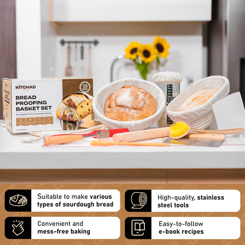 KITCHAD storage bag keeps starter and tools neatly organized.