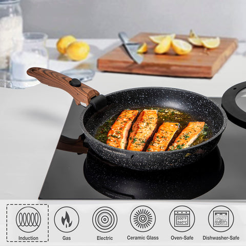 Kitchen Academy 2 qt sauce pan with lid for precise sauces and even simmering