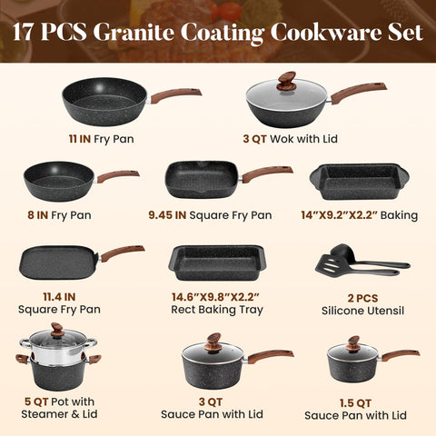 Kitchen Academy 3qt casserole with lid suited for stews and family dinners.