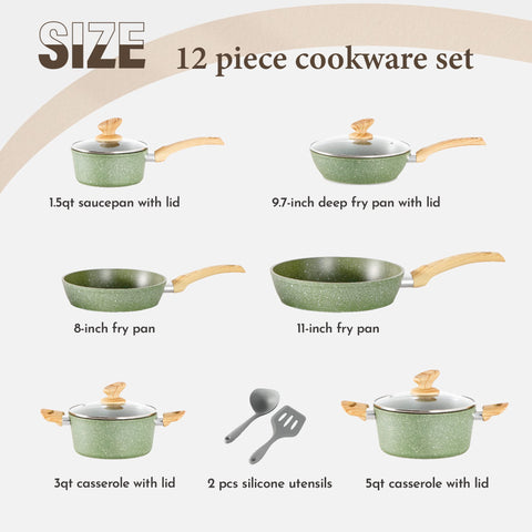 Kitchen Academy 5-quart casserole with lid for family meals