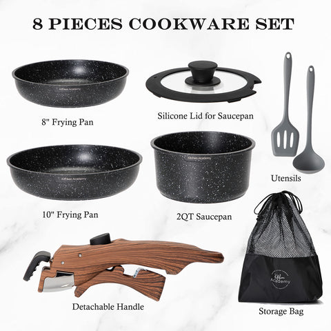 Kitchen Academy compact camp set ideal for camping, picnics, and hiking