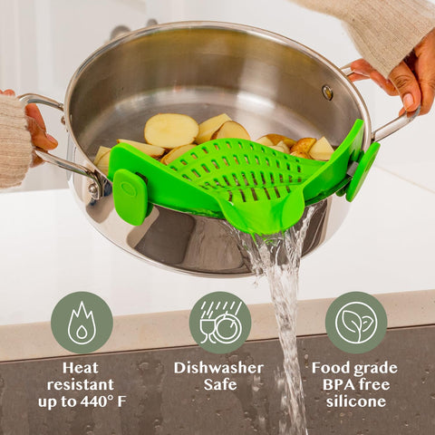 Compact design fits small kitchens and travel setups.