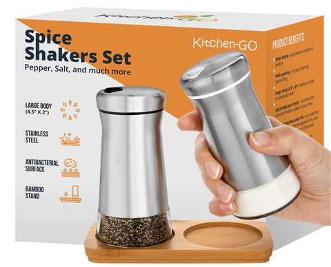 Kitchen-GO sea salt in the shaker ready for cooking