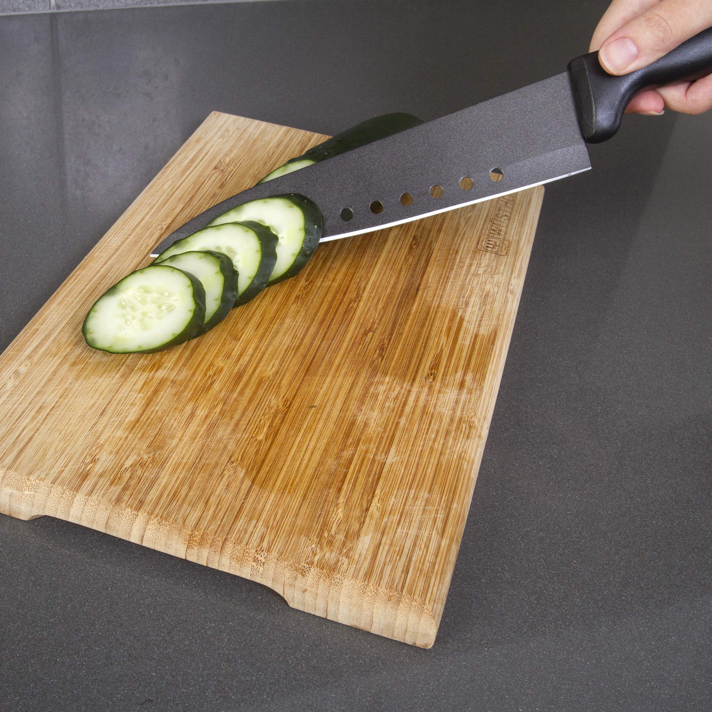 Kitchen Home nonstick sushi knife airy blade design aids herb mincing.